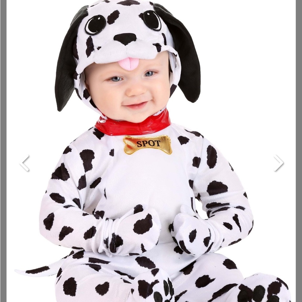 Baby Dalmatian Costume 9/12 months